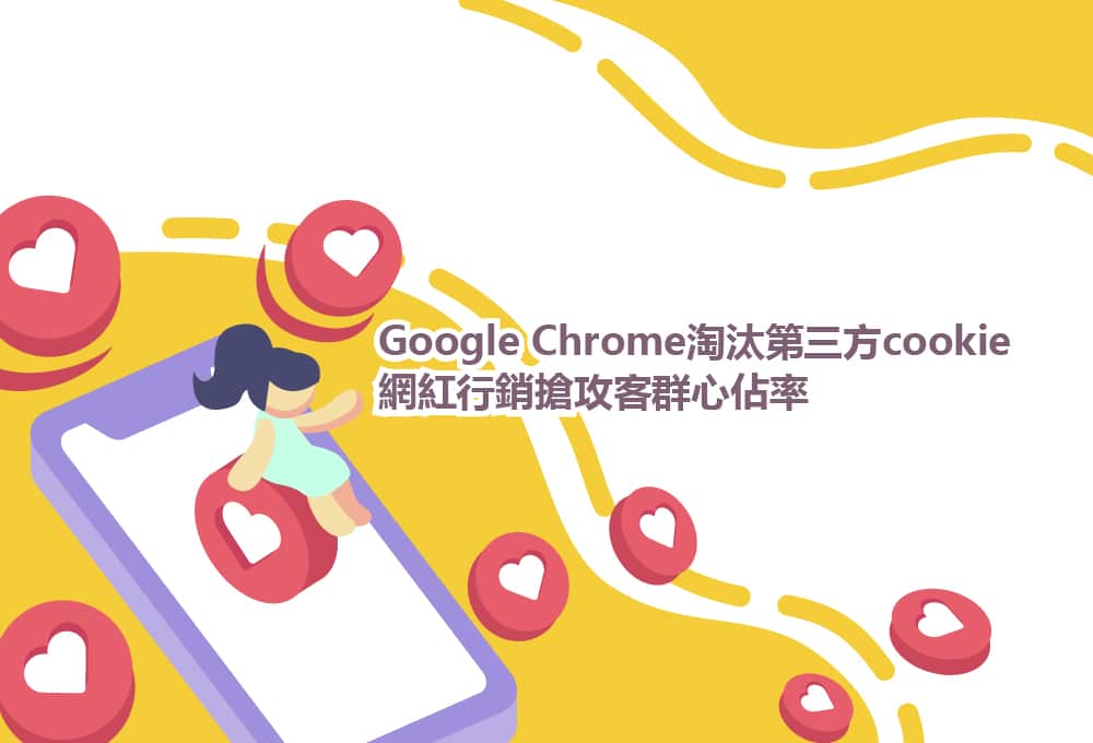 Google Chrome淘汰第三方cookie，網紅行銷搶攻客群心佔率