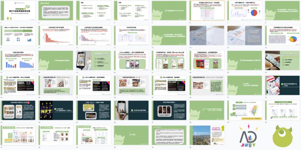 JustAD 2022【Instagram網紅行銷產業趨勢報告書】重磅登場！